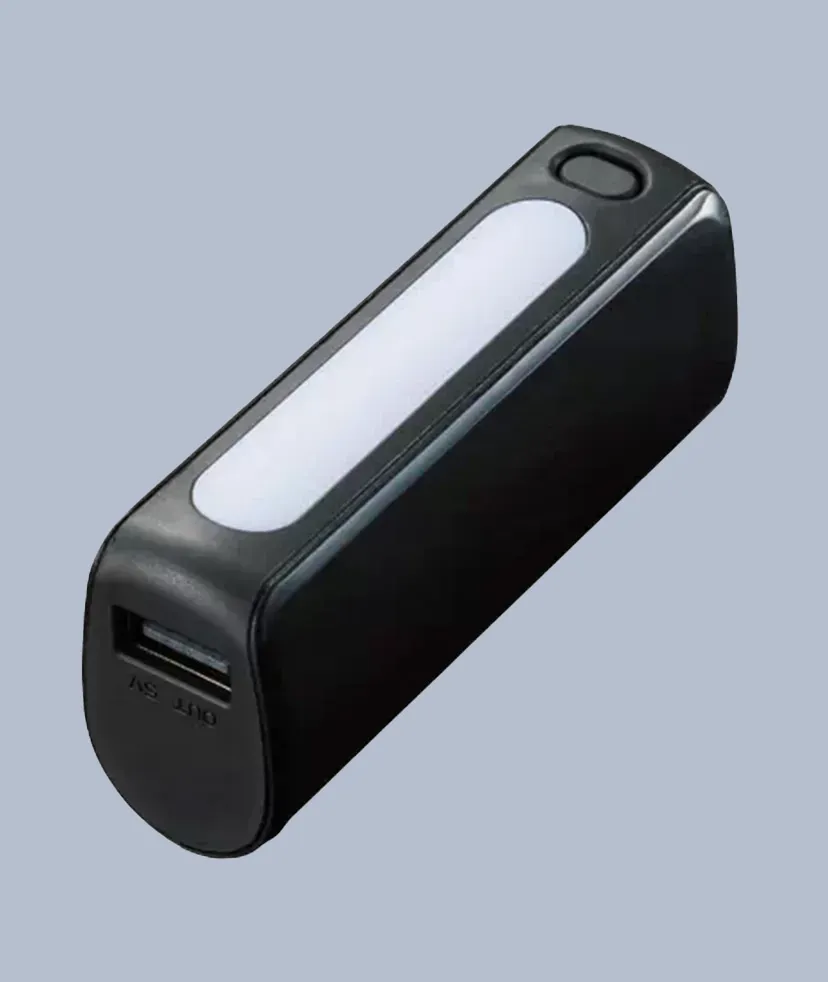 LEDライト付モバイルチャージャー2200(30個〜)