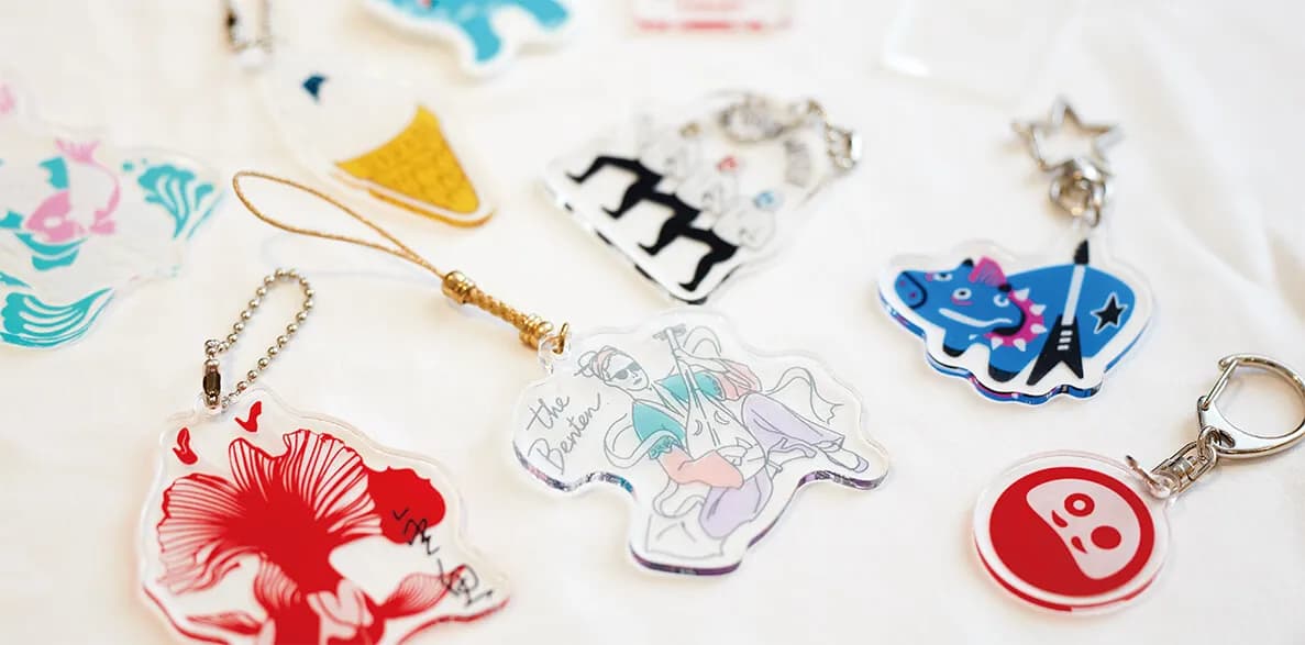 オリジナルアクリルキーホルダーができるまで