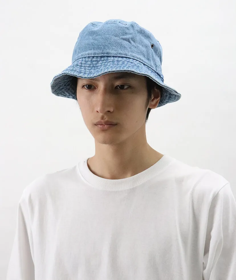 TSSGBL 2パック コットン デニム バケットハット ヴィンテージ ウォッシュ加工 パッカブル サマー トレンディ ビーチ 旅 並行輸入品 コットンデニムバケットハット