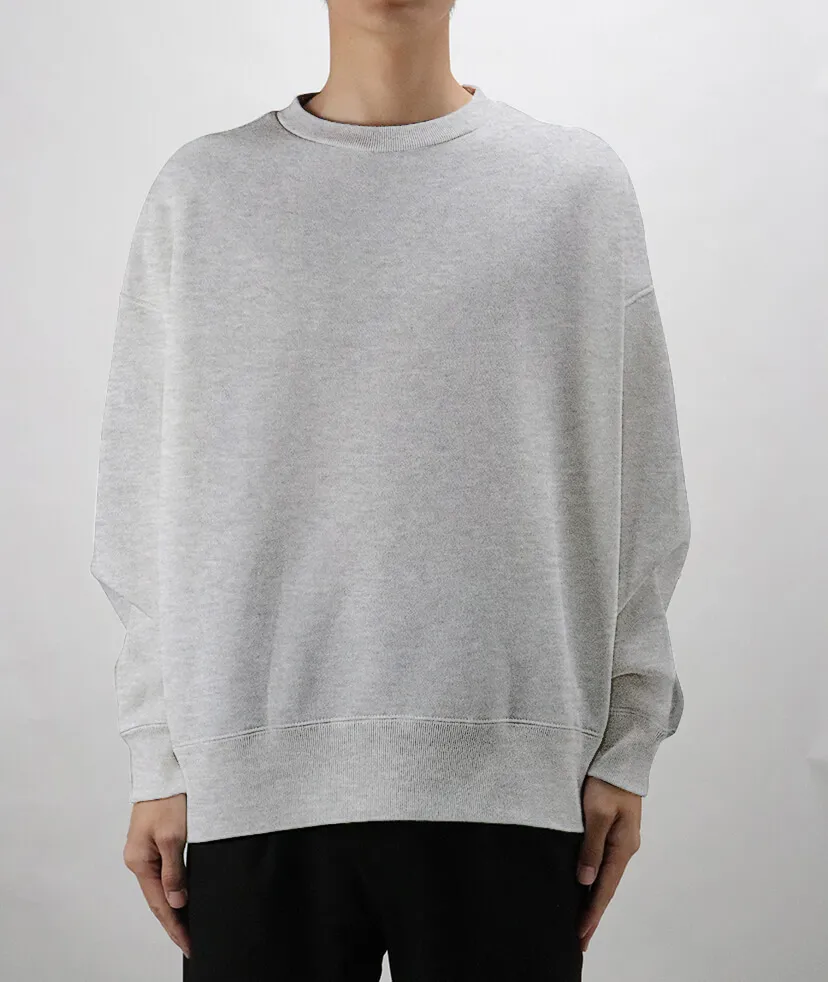 良品XSKITSUNE TEEスウェットトレーナー E.C.E ダークネイビー スウェットトレーナー 襟付き