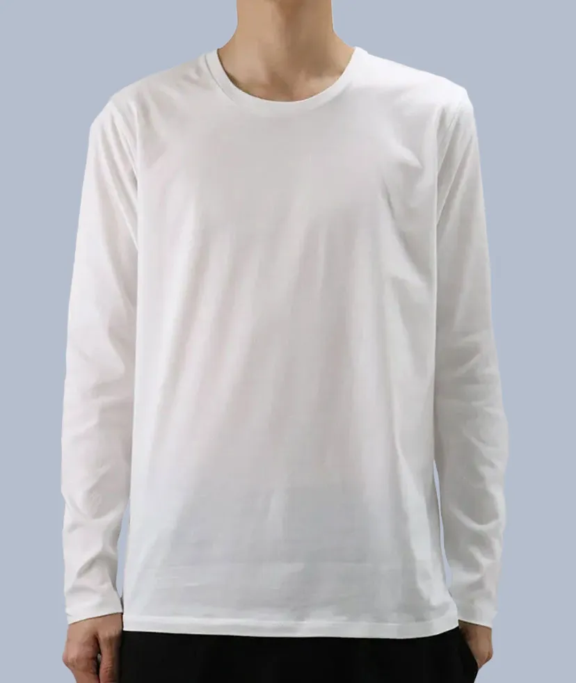 スリムフィット ロングスリーブTシャツ