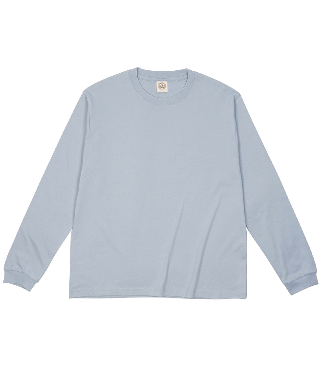 【国内発】STONE コットン ロングスリーブ Tシャツ オーガニックコットン ロングスリーブ Tシャツ | オリジナルの