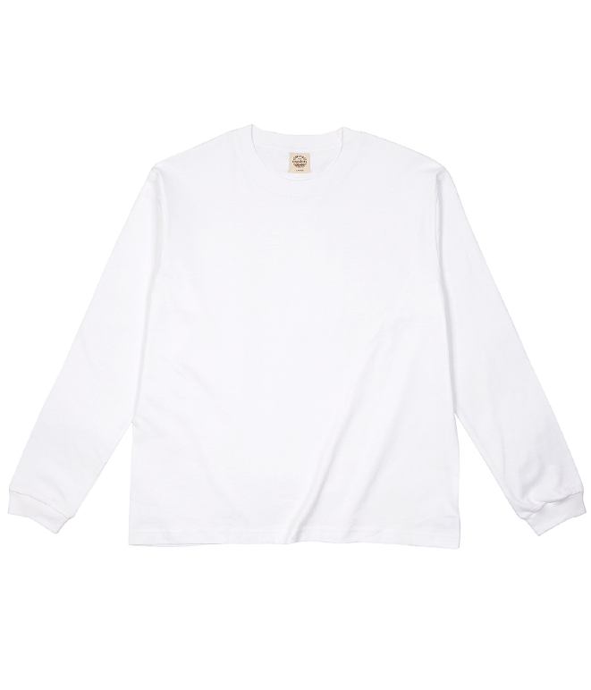 オーガニック コットン☆バックプリント【Roots】長袖 Tシャツ オーガニックコットン ロングスリーブ Tシャツ | オリジナルの