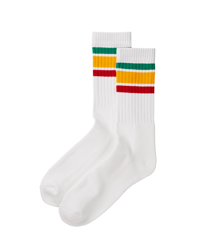  ホワイト/アイビーグリーン/ゴールド/レッド