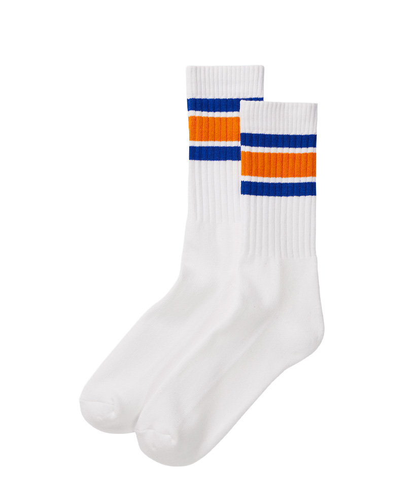  ホワイト/ブルー/オレンジ