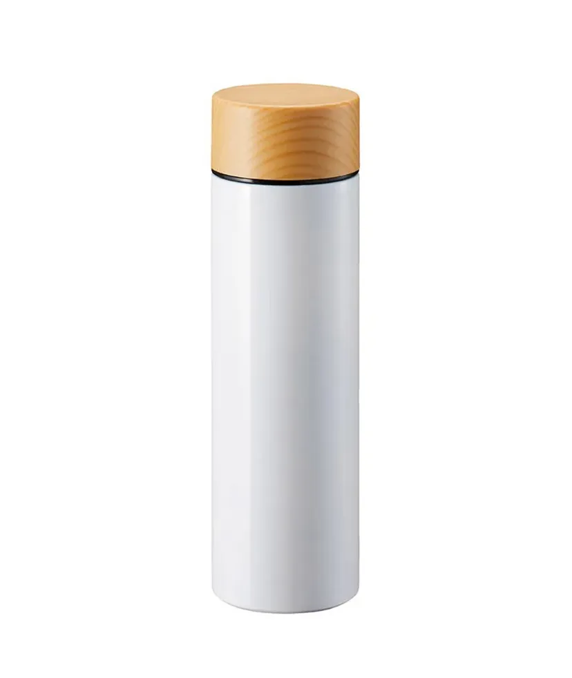 木目調サーモステンレスボトル　450ml (30個〜)