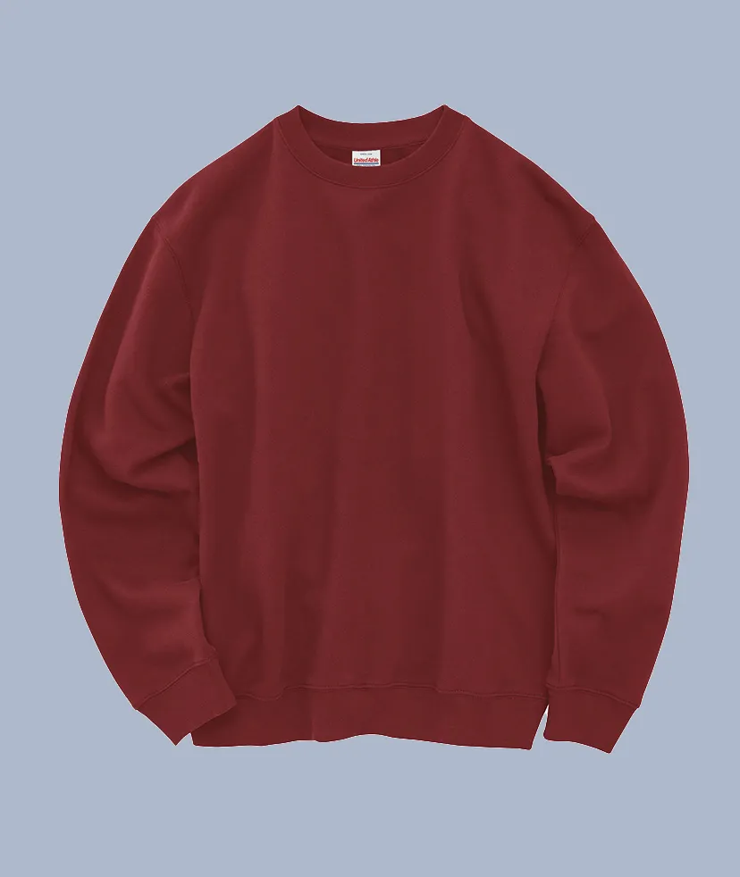 8.8オンス オーセンティック パイル クルーネック スウェット（裏パイル）